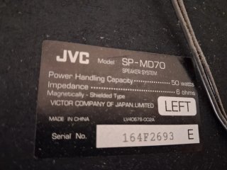 Minicadena JVC MX-MD70R CD/MD/Radio