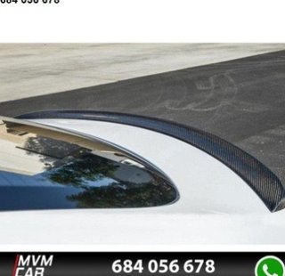 Aleron spoiler trasero para Tesla Model S en Fibra