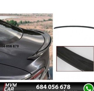 Aleron spoiler trasero para Tesla Model S en Fibra
