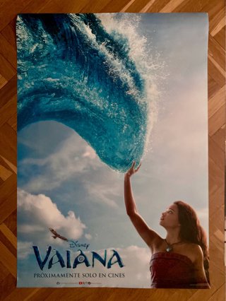 Póster Vaiana. Disney