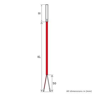 Pack 2 sondas temperatura ntc ioveo