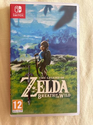 Zelda Breath of the Wild Nintendo Switch