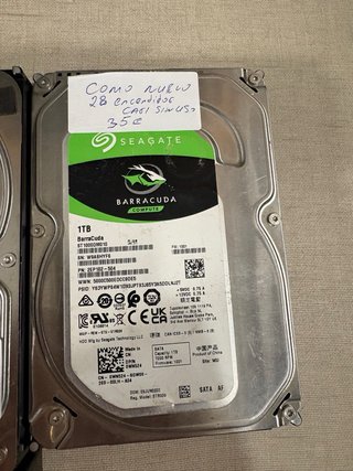 Discos Duros HDD 1TB SATA 7200RPM/5400RPM