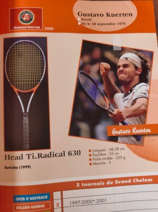 Raqueta Tenis Head Ti. Radical Andre Agassi