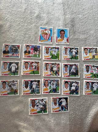 Lote cromos Sevilla FC 2010-2011