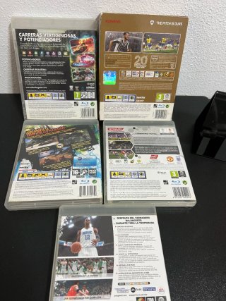 Juegos PS3: MotorStorm, Pro Evolution Soccer, NBA