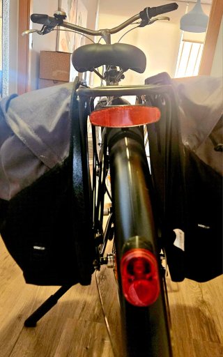 Bici urbana Decathlon NUEVA con accesorios