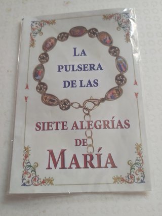 Pulsera Siete Alegrías de María.nueva