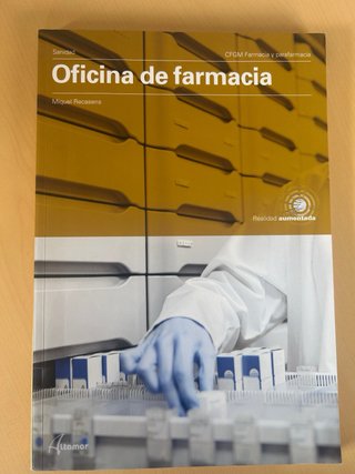 LIBROS TEXTO SIN USAR GRADO MEDIO FARMACIA Y PARAF