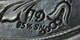 ​Trío Platos Vintage Cerámica y Peltre 95%  estaño