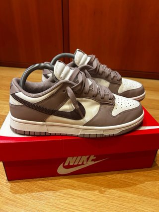 Nike Dunk Low Marrón/Morado y Blanco