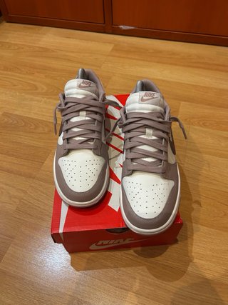 Nike Dunk Low Marrón/Morado y Blanco