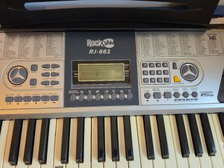 Piano teclado RockJam RJ661 + Banco + Cascos