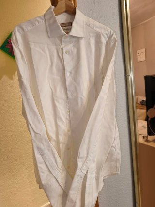 Camisa manga larga blanca