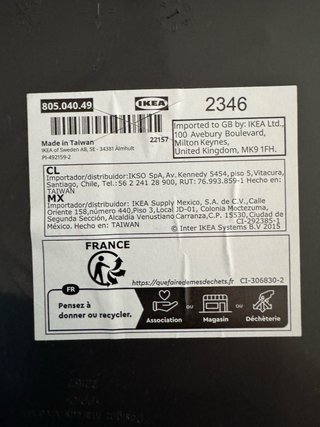 Cajas de almacenaje pequeñas (2 unidades)