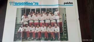 Polonia Poster Squadra Mondiale 78
