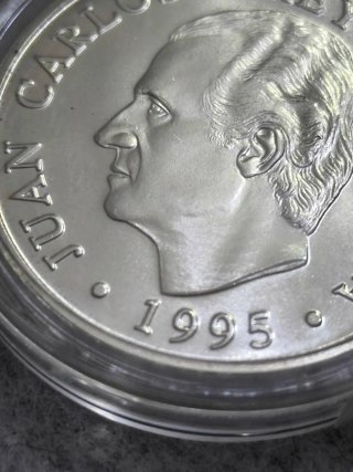 2000 Pesetas 1995 - Plata 925 - Presidencia UE