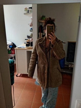 Pelliza Beige/Marrón