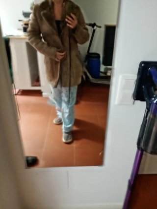 Pelliza Beige/Marrón