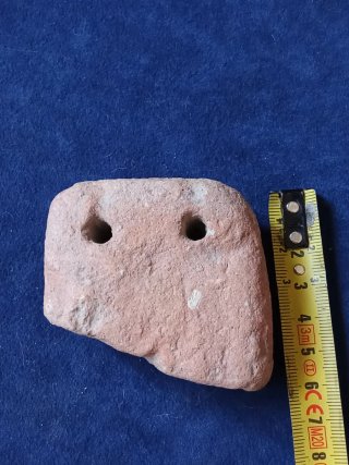 Fragmento pesa telar romana (pondus) s.II-Ia.c.