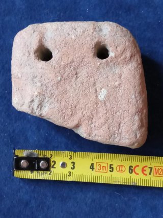 Fragmento pesa telar romana (pondus) s.II-Ia.c.