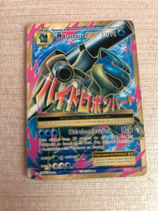 Carta Pokémon M Blastoise EX