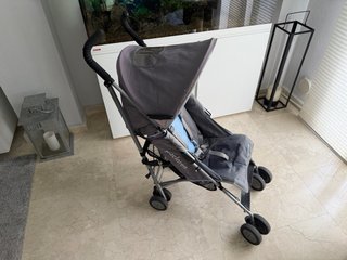 Silla de paseo niño Maclaren gris