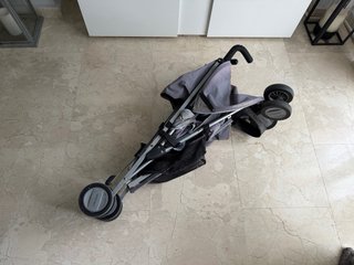 Silla de paseo niño Maclaren gris
