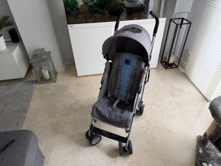 Silla de paseo niño Maclaren gris