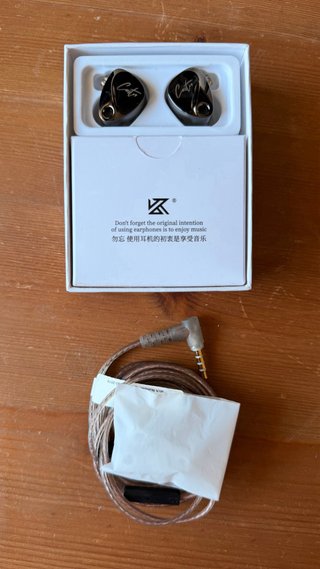 Auriculares KZ Castor Negros
