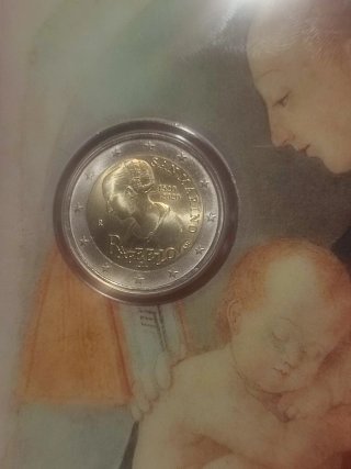 2 Euros San Marino Raffaello 2020