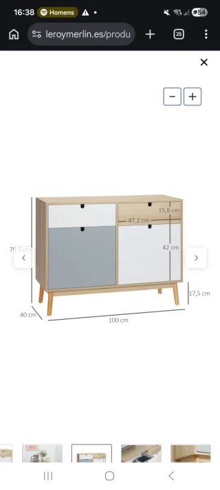 Aparador 6 meses uso - Vendo por mudanza