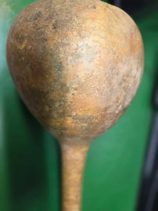 Calabaza seca decorativa