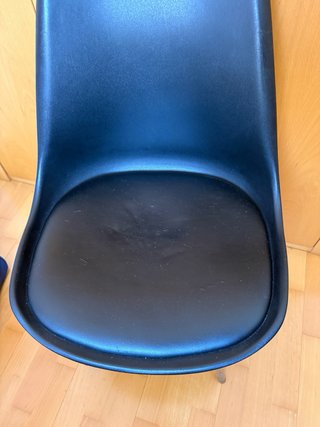 Conjunto 4 Sillas Nórdicas Negras