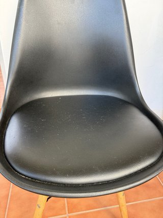 Conjunto 4 Sillas Nórdicas Negras