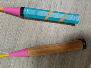 Raquetas de bádminton y funda