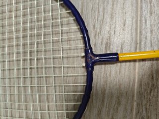 Raquetas de bádminton y funda