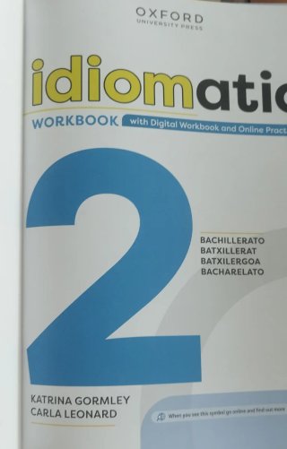 Idiomatic 2° Bachillerato Workbook