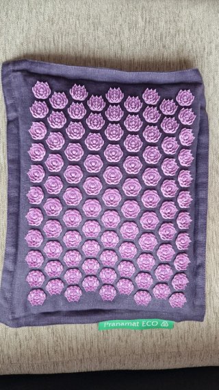 Esterilla y almohada de acupresión
