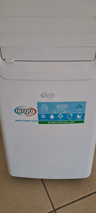 Climatizzatore portatile Argo 8000 BTU Classe A