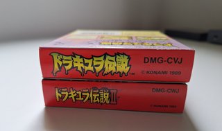 Castlevania 1 y 2 Game Boy Japonés