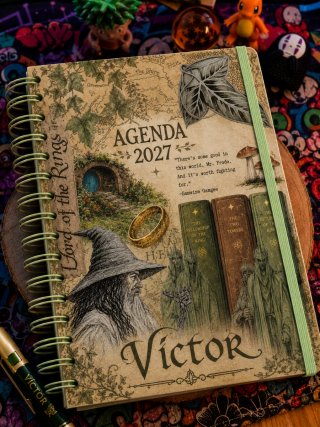 Agenda Lord of the Rings Personalizada