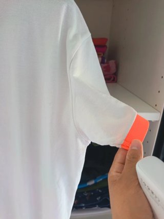 Polo Coveri Bianco Arancione Taglia M