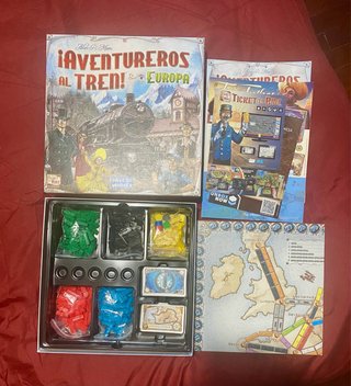 Aventureros al Tren: Europa (Ticket to Ride)