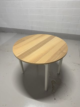 Mesa redonda madera extensible Ikea