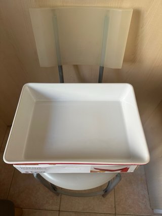 Pirofila Tognana Rettangolare Rossa e Bianca