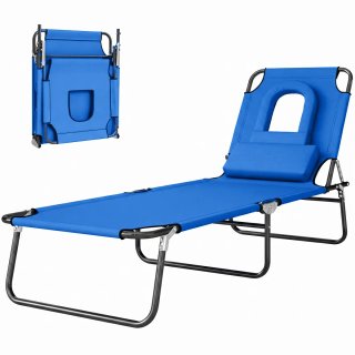 Tumbona Plegable Playa Respaldo Regulable