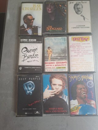 Musicassette Anni 70-80-90: Raccolta Mista