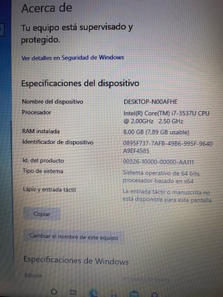 Portátil Asus K550C i7 GeForce 720M