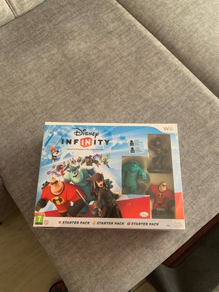 Disney Infinity Juego Wii Figuras Base
